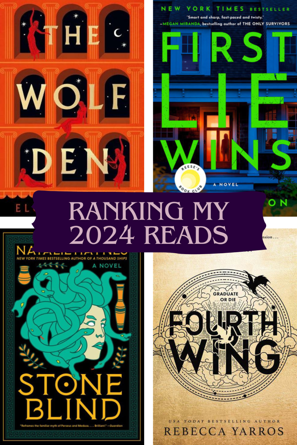 Ranking every book I’ve read in 2024… so far